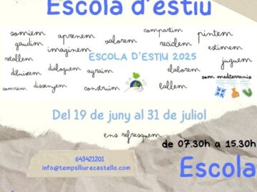 escoleta estiu juliol